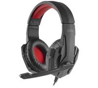 Cuffie da gioco Mars Gaming MH020 Nero/Rosso