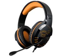 Auricolari con Microfono Spirit of Gamer Pro H3 Arancio Nero/Arancione