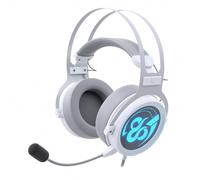 Cuffie da gioco Newskill Kimera V2 Ivory 7.1 RGB Bianco