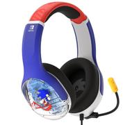 PDP Cuffie con cavo AIRLITE Realmz Sonic Nintendo Switch, Cablata, Blu e bianco