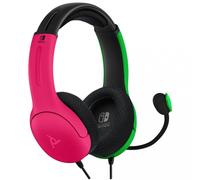 Cuffie da gioco PDP LVL40 con cavo rosa/verde