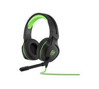 Cuffie da gioco Stereo HP Pavilion Gaming 400 Nero/verde Bassi profondi alti precisi, cuscinetti morbidi in similpelle, comandi integrati nel cavo - Nouvo
