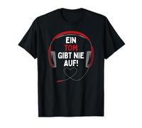 Cuffie da gioco "Un Tom non si arrende mai" personalizzate Maglietta