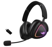 Cuffia con microfono ASUS ROG DELTA II Auricolare Con cavo e senza A Padiglione Giocare USB tipo-C Bluetooth Nero [90YH03W0-BHUA00]