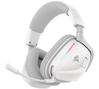 Corsair VOID v2 Cuffie da Gioco Wireless con Bluetooth per PC, PS5, PS4, Switch e Dispositivi Mobili - Dolby Atmos, Batteria da 70 Ore, Dual Wireless, Ricarica Rapida - Bianco