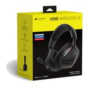 Cuffie da gioco wireless CORSAIR VOID v2 RGB nere, 100% originali, NUOVE - EX...