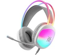Cuffie Defender Eclipse RGB wireless USB gaming isolamento chiuso bianche