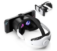 Cuffie di realtà virtuale migliorate per Nintendo Switch 2 (2025), Occhiali di realtà virtuale Switch 2 con lenti HD regolabili e cinghia della testa Confortevole, kit Labo VR per Accessori