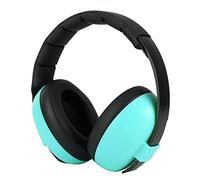 Cuffie di sicurezza con cancellazione del rumore per bambini Cuffie antirumore per il sonno del bambino Design pieghevole Cuffie con cancellazione del rumore da 22 dB per bambini 0-12 anni(blu)