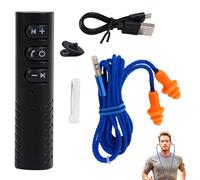 Cuffie Di Sicurezza Work Blue - Tappi Per Le Orecchie In Silicone Comunicazione Wireless, Suono Cristallino Con Tecnologia Audio HD, Esperienza Operativa Flessibile Importante | Comode Cuffie Auricola