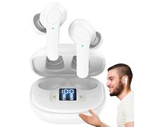 Cuffie di traduzione,Cuffie di traduzione - Cuffie bidirezionali per traduzione ,Dispositivo traduttore wireless in reale a reazione rapida compatibile con 74 lingue