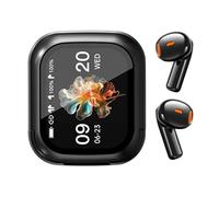 Cuffie di traduzione wireless, touch screen LCD cancellazione del rumore, traduttore di lingua in reale con audio chiaro, dispositivo di comunicazione portatile, display intelligente per il