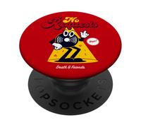 Cuffie DJ "No Requests" per amanti della musica da ballo, musica da casa PopSockets PopGrip Adesivo