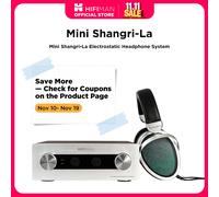 Cuffie e amplificatore con diaframma di spessore nanometrico elettrostatico HIFIMAN Mini Shangri-La