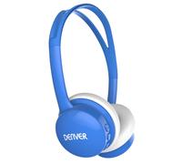 Cuffie e casco Denver BTH-150BLUE Cuffie Wireless e cablate Archetto Musica Micro USB Bluetooth Blu