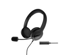 Energy Sistem Office Headphones 3 - Spina USB e 35 mm - Controllo volume e mute - Braccio microfono retrattile - Colore nero