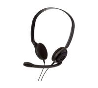 Cuffie Epos PC 3 Chat con cavo, doppio jack 3,5 mm, mono, cancellazione rumore, nero