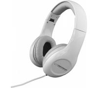 Cuffie Esperanza EH138W con cavo, Connessione Jack 3,5 mm, Musica, Pieghevoli, Bianche