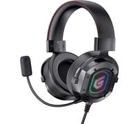 Cuffie Gaming Conceptronic ATHAN03B cablate 7.1 RGB nere comode