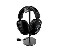 LOGITECH PRO X headset + Stand CUFFIE GAMING, Nero