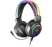 CUFFIE GAMING Mars Gaming MHRGB, Cuffie Chroma RGB Flow, Microfono Professionale