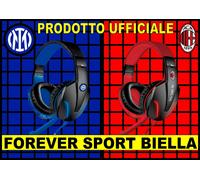 CUFFIE GAMING MULTIMEDIALI UFFICIALI AC MILAN & FC INTER