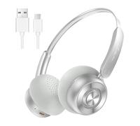 Cuffie gaming ONIKUMA GT820 wireless Bluetooth 5.4, argento