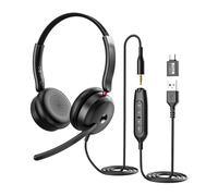 Cuffie Onikuma X81 cablate USB-C gaming microfono controllo volume nero