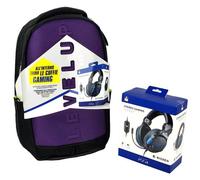 Cuffie Gaming PS4 Bigben Con Zaino Level Up In Omaggio Per Scuola Tempo Libero