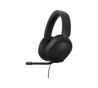 Cuffie da gaming con filo Sony INZONE H3 - PC/PS5, Audio spaziale a 360° per il gaming, Design leggero da 299g, asta mobile con funzione flip-to-mute, Audio Box USB per EQ personalizzabile - Black