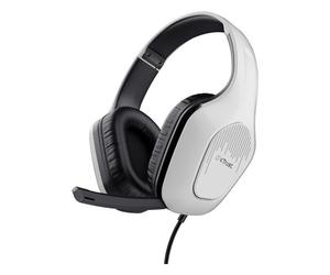 Cuffie gaming Trust 25147 GXT 415W Zirox White, stile e funzionalità per gli di