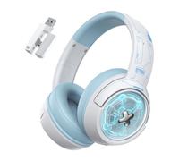 Cuffie ONIKUMA GT802 wireless e cablate Bluetooth 5.3 Gaming illuminazione bianca