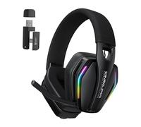 Cuffie gaming wireless ONIKUMA GT826 con RGB, nero