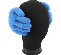 Cuffie GenéRico per le mani: calde e divertenti, ideali per inviare agli amici un regalo di Natale scherzoso e spiritoso.,Blue