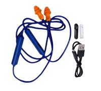 Cuffie Girocollo Con Tappi Per Le Orecchie | IPX5 Impermeabile Ricaricabile, Batteria Di 12 Ore, Auricolari A Riduzione Del Rumore | Bassi, Design Invisibile Per La Protezione Dell'udito | C