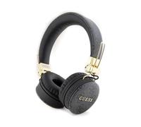 Guess Pu Leather 4g Metal Logo Wireless Headphones Nero