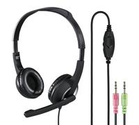 Cuffie Hama HS-P150 con microfono Nero