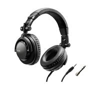 HERCULES HDP DJ45, Cuffie chiuso sul retro per DJ,Pieghevoli,auricolari basculanti e cavo lungo 2 metri,Il design chiuso sul retro allontana i suoni esterni,Potente suono in uscita:60 ohm di impedenza