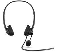 Cuffie - HP - Sopra l'orecchio - Cablate - Microfono a braccio - Nero
