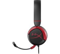 Cuffie HyperX Cloud Mini cablate 3,5 mm gaming per bambini ANC nere