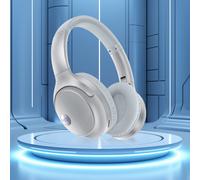 Cuffie ibride RnemiTe-amo ANC5.3, Bluetooth wireless on-ear, indicatore digitale della batteria, pieghevoli, inserimento di carte, suono immersivo