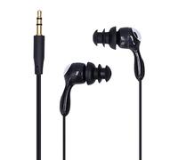 Cuffie Impermeabili a Conduzione Ossea per Nuoto e Sport Auricolari Sicuri con Tappi per le Orecchie Sostituibili per la Corsa, il Surf, gli Allenamenti in Palestra (BLACK)