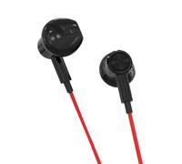 Cuffie in-ear cablate per comunicazione a mani libere, design ergonomico con bassi profondi, controllo remoto delle chiamate, controllo del volume,