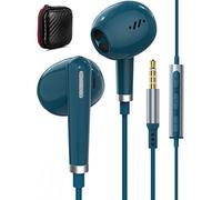 Cuffie In Ear con Filo per Redmi Note 14 13 12 Pro+ 11 11S 10S,Auricolari con Filo,Auricolari 3,5MM,Cuffie Sport in-Ear Stereo con Microfono Controllo del Volume per Samsung Galaxy A15 A14 A52S S10+