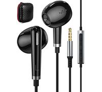 Cuffie In Ear con Filo per Samsung Galaxy A15 A06 A14 A05s A25,Auricolari 3,5MM,Auricolari con Filo,Cuffie Sport in-Ear Stereo con Microfono Controllo del Volume per Redmi A3 14C Note 14 13 12 Pro 11