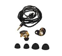 Cuffie in-ear Hi-Fi personalizzate con isolamento acustico, auricolari stereo professionali per cantanti e musicisti con cavi rimovibili.