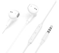 Cuffie in Ear Magnetici Auricolari 3,5 MM per Samsung Galaxy A06 A05s A15 A25 5G A14 A23,Cuffie con Filo HiFi Stereo,Cuffie con Microfono e Controllo del Volume per per Redmi A3 14C 13C Note 14 13 12