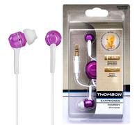 Cuffie In-Ear Thomson Rosa 3,5Mm Per MP3 Player Walkman CD MD