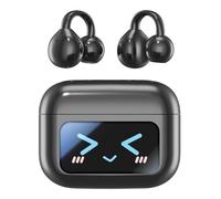 Cuffie insonorizzate a clip con touch screen LCD, cuffie antirumore | Auricolari surround avanzati per adulti, ergonomici, wireless e ricaricabili, ideali per casa, lavoro e voci