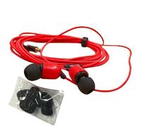 Cuffie intrauricolari con cavo lungo 3 metri con cavo e microfono | Cuffie con cavo in-ear per dispositivi di uscita audio, computer, telefono per cantare, dicendo